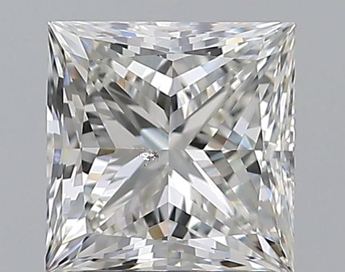 1.7 carat I-SI1 Natūralus Princess Deimantas (1)