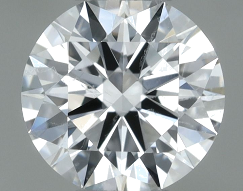 0.32 carat F-SI2 Very Good cut Natūralus Round Deimantas (1)