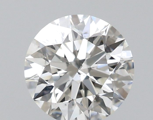 0.53 carat G-SI1 Excellent cut Natūralus Round Deimantas (1)