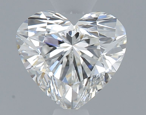 0.42 carat F-VS1 Natūralus Heart Deimantas (1)