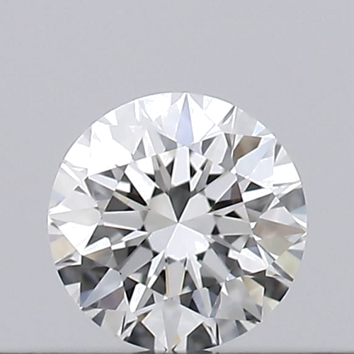0.19 carat I-VVS1 Excellent cut Natūralus Round Deimantas (1)