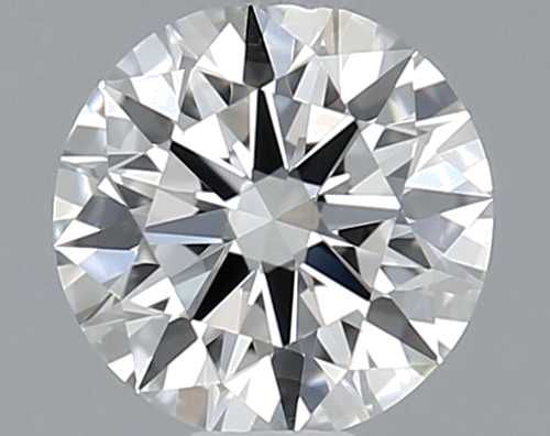 0.5 carat F-VVS1 Excellent cut Natūralus Round Deimantas (1)