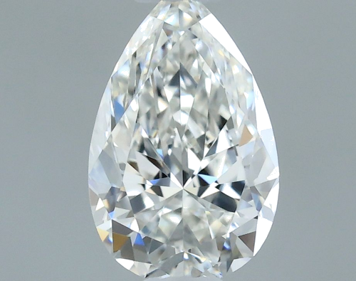 0.33 carat G-VVS1 Natūralus Pear Deimantas (1)
