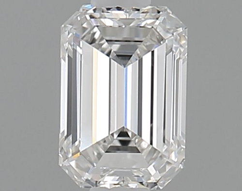 0.5 carat F-VVS2 Natūralus Emerald Deimantas (1)