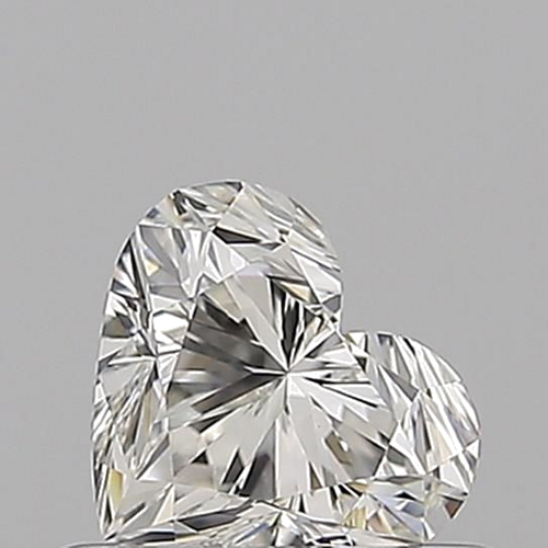0.5 carat H-VVS2 Natūralus Heart Deimantas (1)