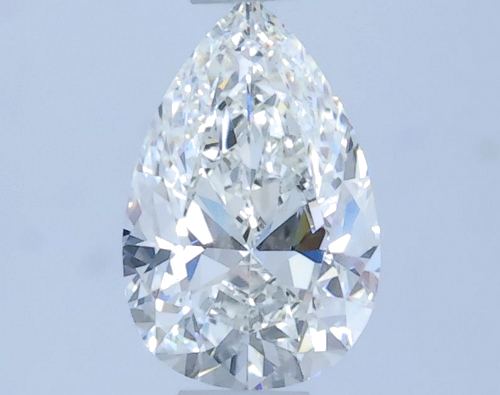 0.57 carat G-VS1 Natūralus Pear Deimantas (1)