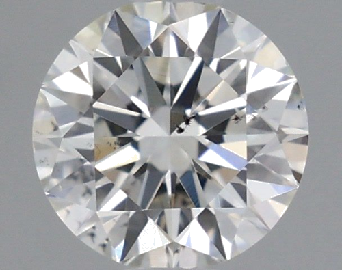 0.5 carat I-SI1 Excellent cut Natūralus Round Deimantas (1)