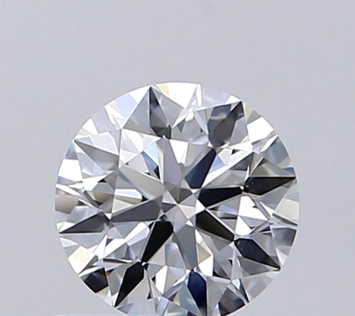 0.5 carat E-VS1 Excellent cut Natūralus Round Deimantas (1)