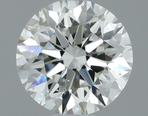 0.5 carat J-SI2 Excellent cut Natūralus Round Deimantas (1)