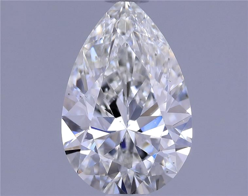 1.01 carat G-VS2 Natūralus Pear Deimantas (1)