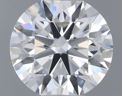 0.46 carat F-VVS1 Excellent cut Natūralus Round Deimantas (1)