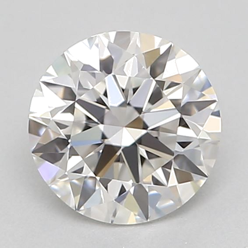 0.51 carat F-VVS1 Excellent cut Natūralus Round Deimantas (1)