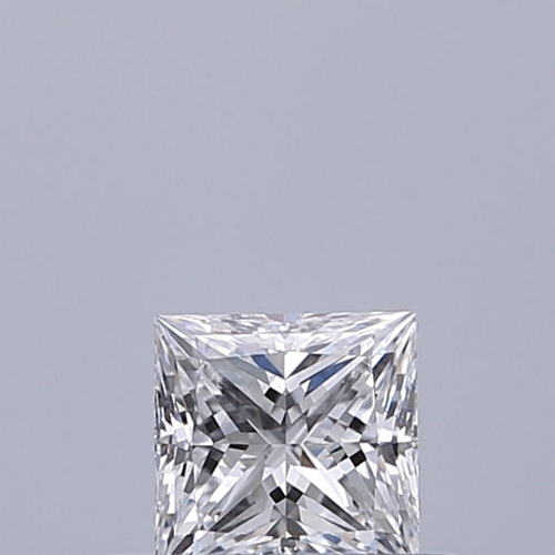 0.32 carat D-VVS1 Natūralus Princess Deimantas (1)
