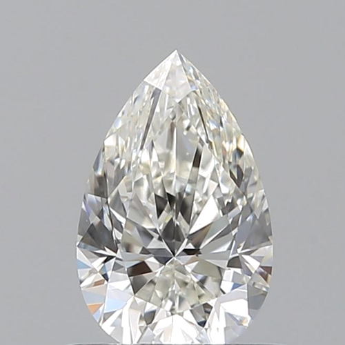 0.51 carat I-VVS2 Natūralus Pear Deimantas (1)