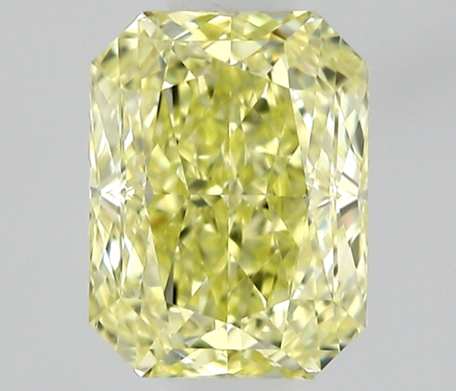0.52 carat Fancy Yellow-VS1 Natūralus Radiant Deimantas (1)