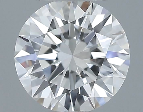 0.59 carat F-VVS1 Excellent cut Natūralus Round Deimantas (1)