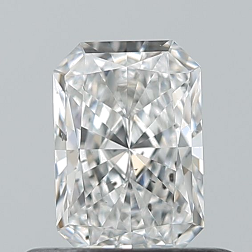 0.5 carat E-SI2 Natūralus Radiant Deimantas (1)