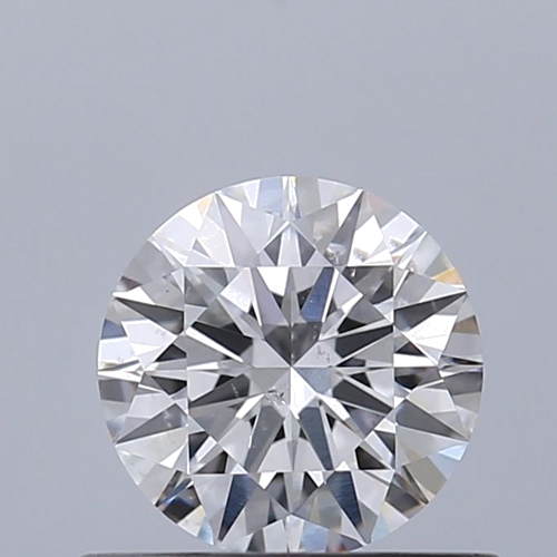 0.58 carat E-SI2 Excellent cut Natūralus Round Deimantas (1)