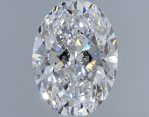 0.7 carat D-SI1 Natūralus Oval Deimantas (1)