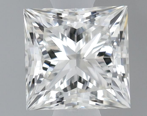 0.45 carat H-VVS2 Natūralus Princess Deimantas (1)