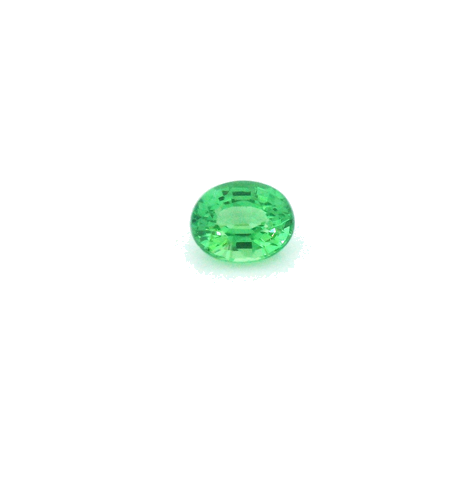 0.42 carat GREEN Oval Garnet (1)