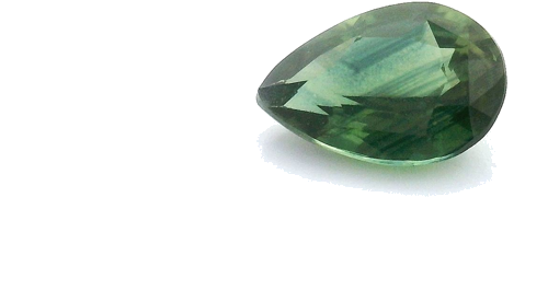 0.58 carat GREEN Pear Safyras (1)