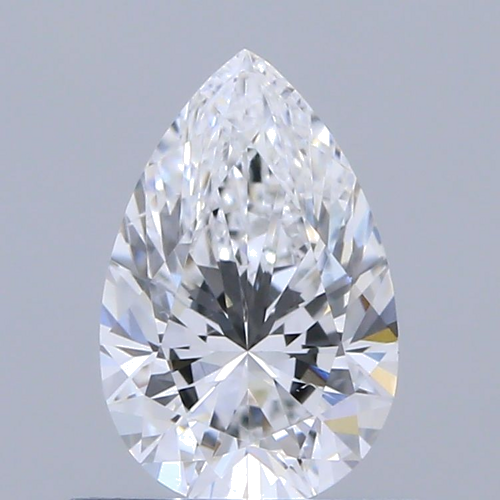 0.57 carat E-SI1 Natūralus Pear Deimantas (1)