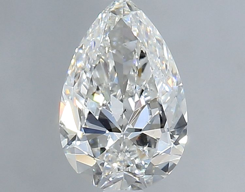 1.0 carat G-SI1 Natūralus Pear Deimantas (1)