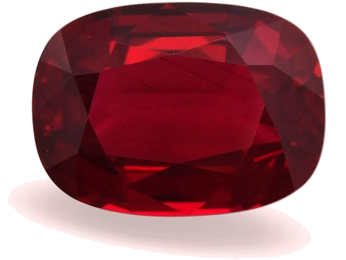 6.05 carat RED Cushion Rubinas (1)