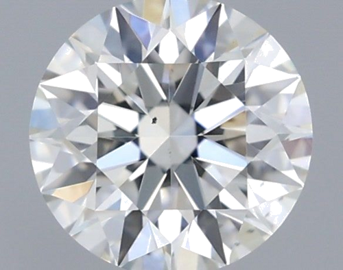 0.52 carat I-VS2 Excellent cut Natūralus Round Deimantas (1)