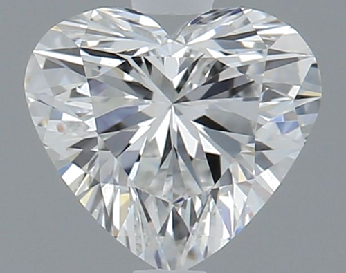 0.51 carat F-VS1 Natūralus Heart Deimantas (1)