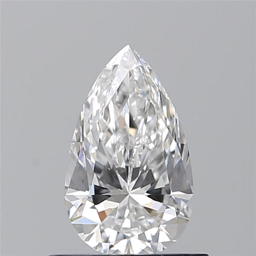 0.65 carat E-VS1 Natūralus Pear Deimantas (1)