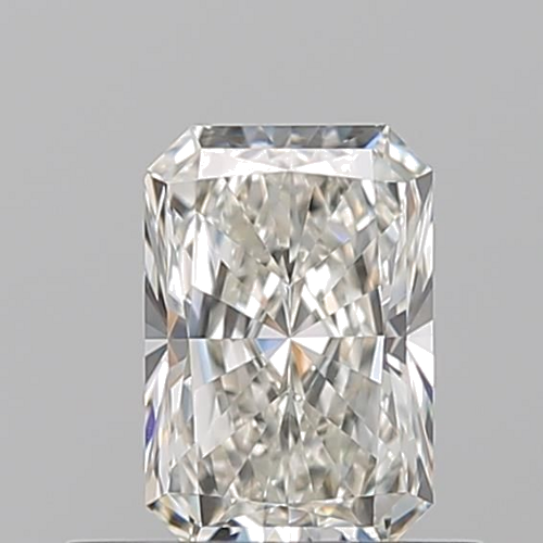 0.5 carat I-VVS2 Natūralus Radiant Deimantas (1)