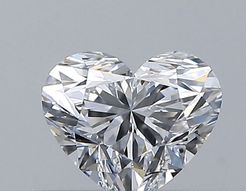 0.3 carat D-VVS2 Natūralus Heart Deimantas (1)