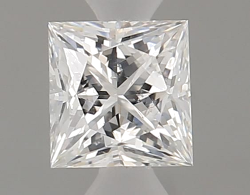 0.32 carat H-SI2 Natūralus Princess Deimantas (1)