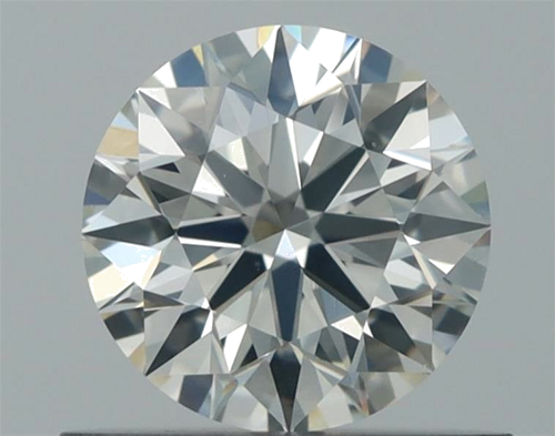 0.56 carat I-SI1 Excellent cut Natūralus Round Deimantas (1)