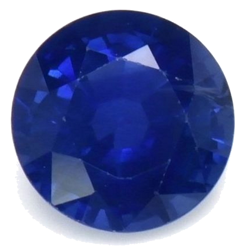0.64 carat BLUE Round Safyras (1)