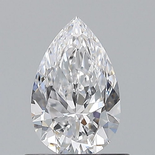 0.7 carat D-IF Natūralus Pear Deimantas (1)