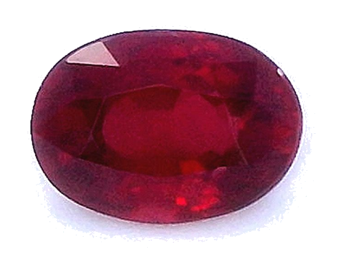 0.68 carat RED Oval Rubinas (1)