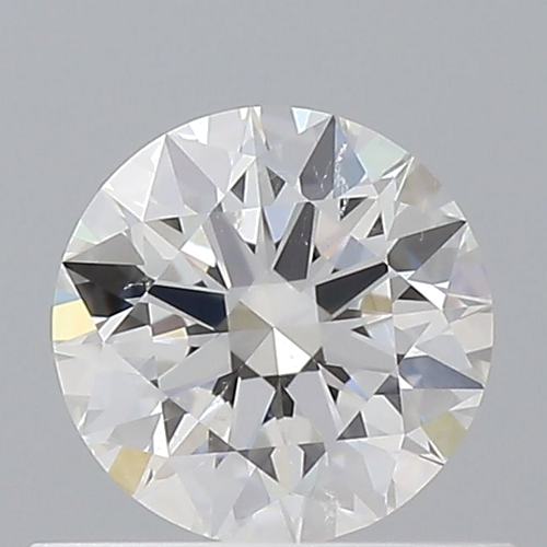 0.53 carat F-SI1 Excellent cut Natūralus Round Deimantas (1)