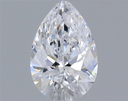 0.5 carat D-VVS1 Natūralus Pear Deimantas (1)