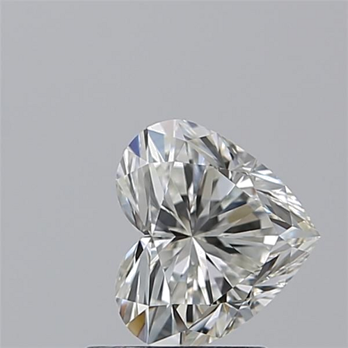 1.01 carat H-VVS2 Natūralus Heart Deimantas (1)