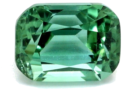 1.05 carat TEAL Cushion Tourmaline (1)