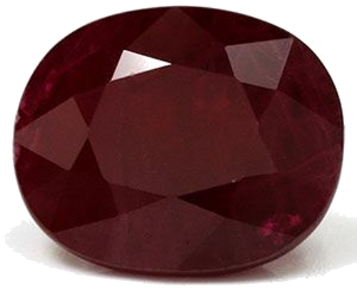 3.7 carat RED Oval Rubinas (1)