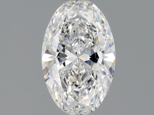 0.5 carat D-VS1 Natūralus Oval Deimantas (1)
