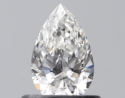 0.5 carat E-VVS1 Natūralus Pear Deimantas (1)