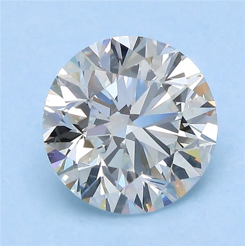 3.02 carat F-VS2 Excellent cut Natūralus Round Deimantas (1)