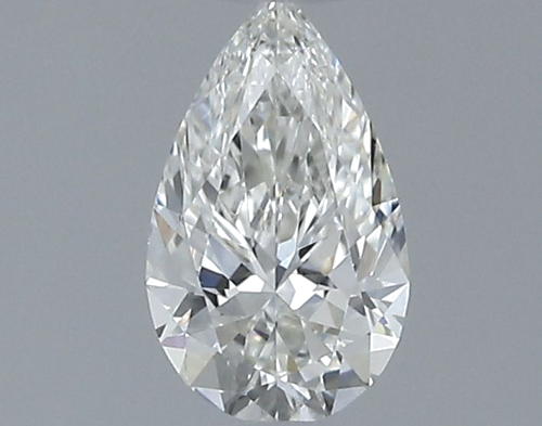 0.3 carat I-VS1 Natūralus Pear Deimantas (1)