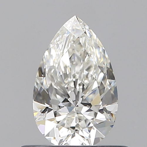 0.59 carat H-VS2 Natūralus Pear Deimantas (1)