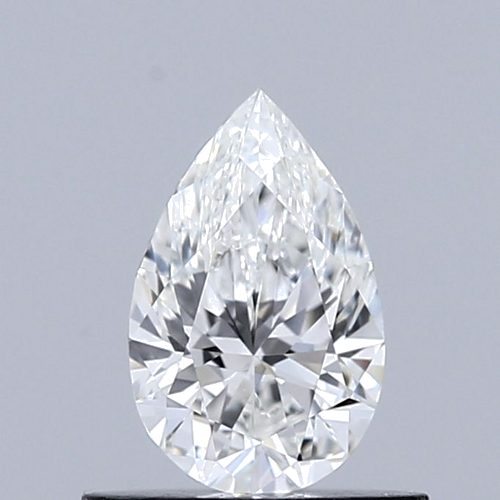 0.5 carat H-VVS1 Natūralus Pear Deimantas (1)